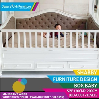 Box tidur bayi, tempat tidur bayi ukuran besar, box bayi murah