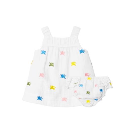 BURBERRY EKD dress with bloomers cotton ( kids ) - Multicolour, 18M