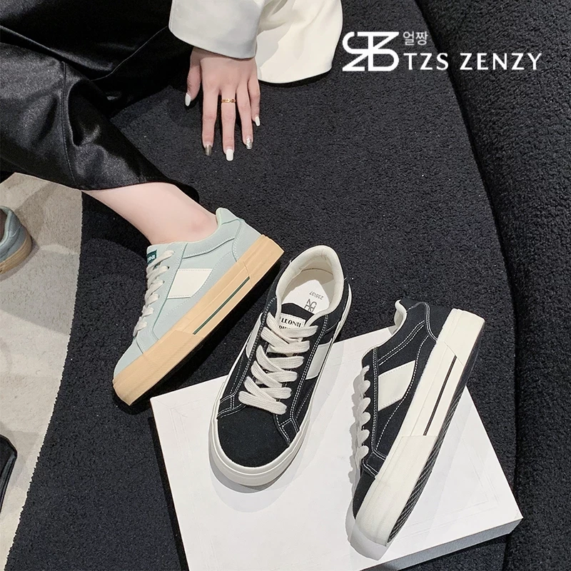 TZS Zenzy Leonii Strides Shoes - Sepatu Kanvas Cewek - Sepatu Sneaker - Sepatu Kasual - Canvas Shoes