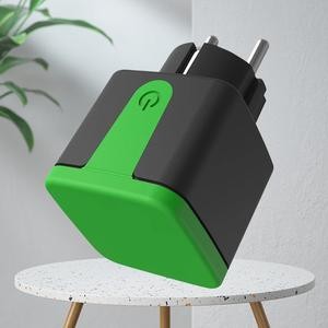 Waterproof WiFi Smart Outlet Socket Power Monitor Smart Plug Remote Timing Function Work with Alexa Google Assistant