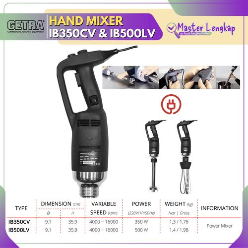 GETRA HAND POWER MIXER IB350CV / IB500LV - IB350CV