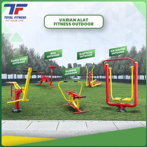 Alat fitnes Out door Paket Taman Total Fitnes Outdoor olahraga