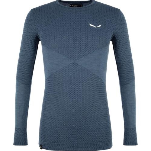 Baselayer Salewa zebru responsive Long Sleeve - Dark Denim