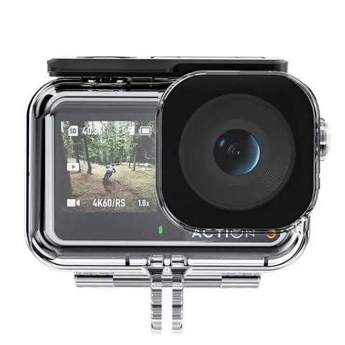 Casing Kamera Aksi Case For DJI Action 3 Waterproof 45 M - OA-WTP-003 - Transparan