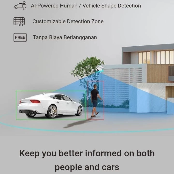 Ezviz H80F Multi 2K+ Smart Home Security Wifi Pan & Tilt IP Camera CCTV Outdoor