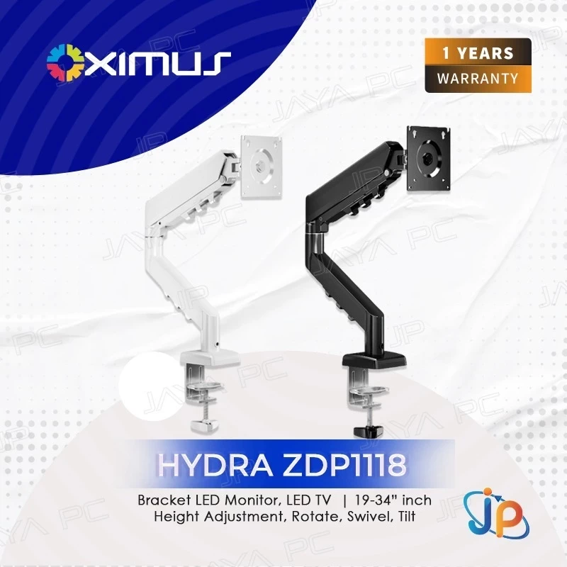 Oximus HYDRA ZDP1118 - Desk Mount Bracket LED Monitor 19 - 34" Inch