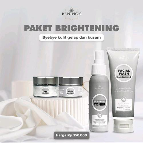 PAKET BRIGHTENING BENINGS INDONESIA BY DR. OKY PRATAMA - Brightening