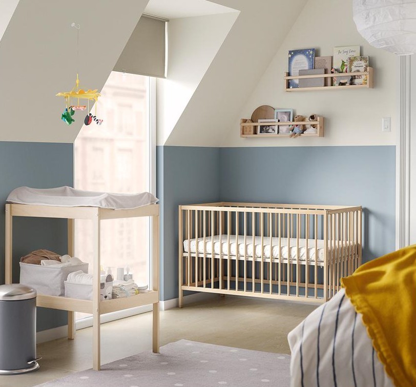 IKEA SNIGLAR Ranjang Bayi Bahan Kayu Assembly