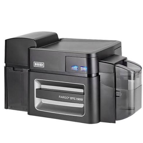 Printer kartu ID Card Fargo Dtc1500e DTC1500 Dual SIDE Garansi Resmi