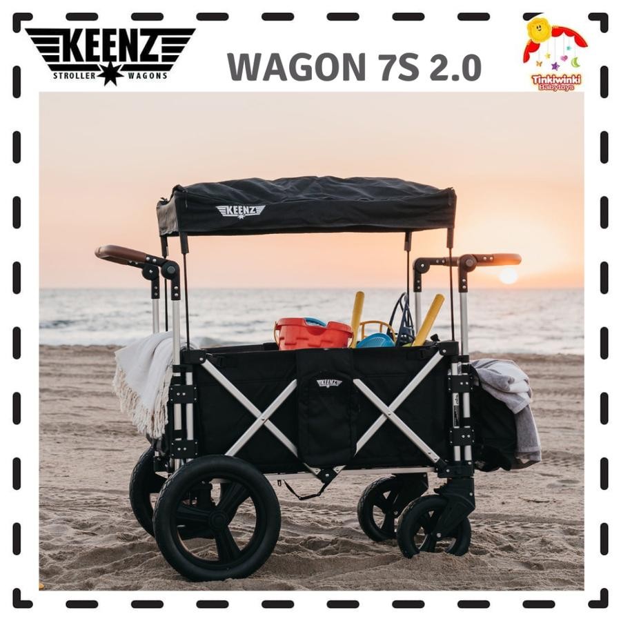 Keenz Wagon 7s 2.0 Stroller - Black