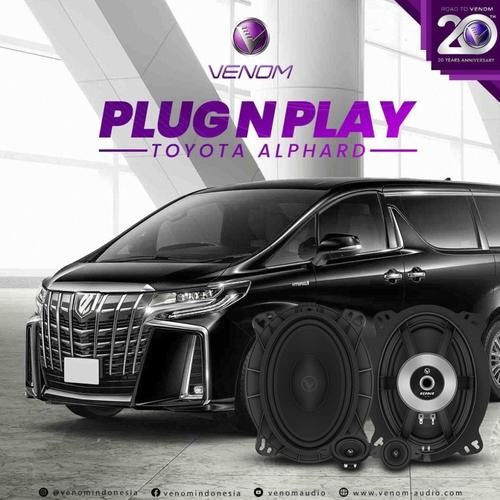PAKET AUDIO VENOM TOYOTA VELLFIRE ALPHARD - PAKET AUDIO MOBIL VELLFIRE