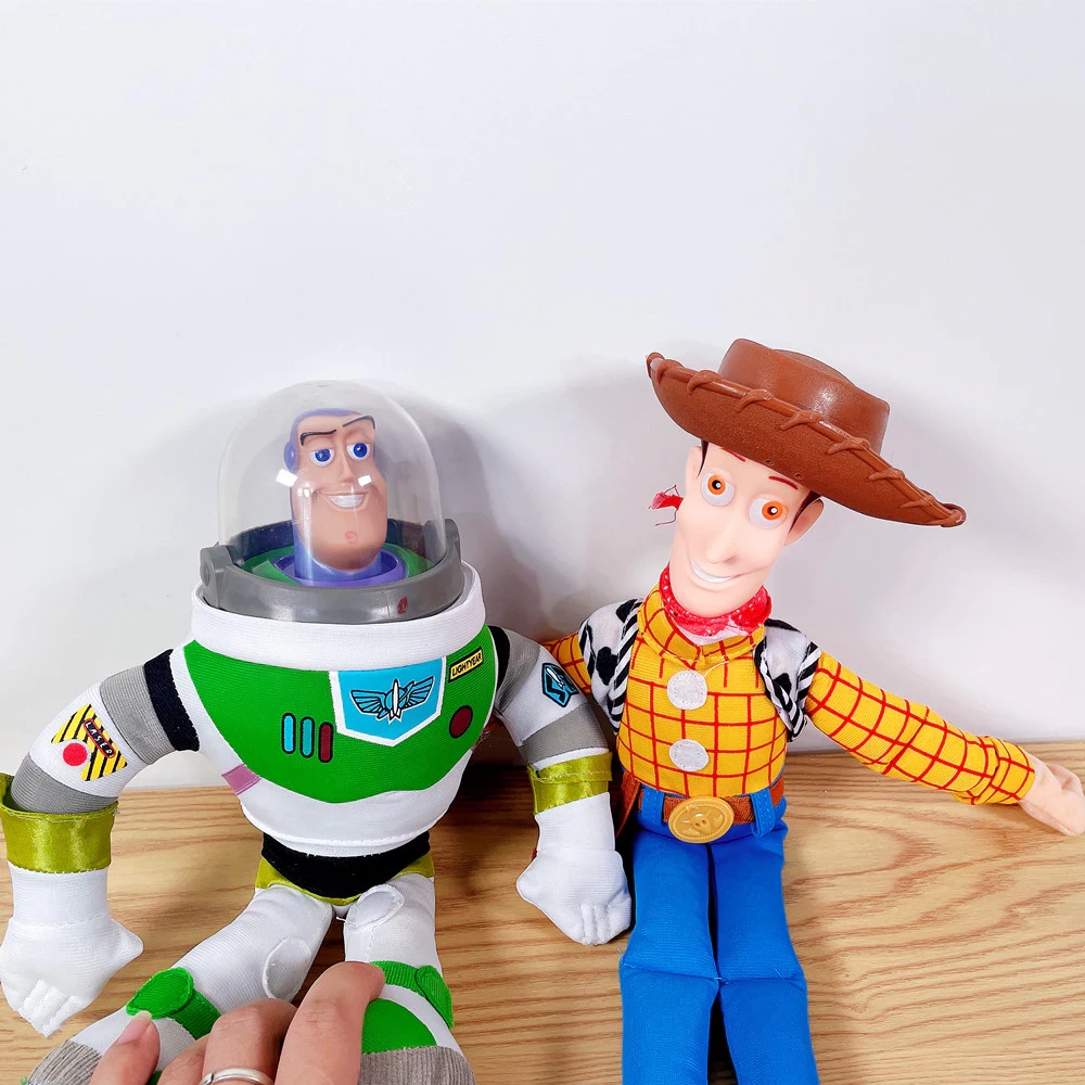 Toy Story Sherif Woody Buzz Lightyear Plush Dolls Outside Hang Toy Accessories Car Decoration - boneka gantung mobil