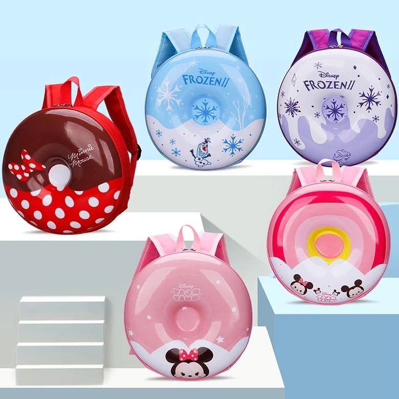 Ransel Anak Unisex Perempuan Dan Laki-Laki Model Donat Bermacam Pilihan / Tas Anak Paud Tk Sd Lucu / Backpack Sekolah Import